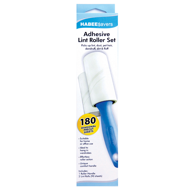 Lint Remover Roller 90 Sheets Roll and Refill Peel off sheets x 90 by